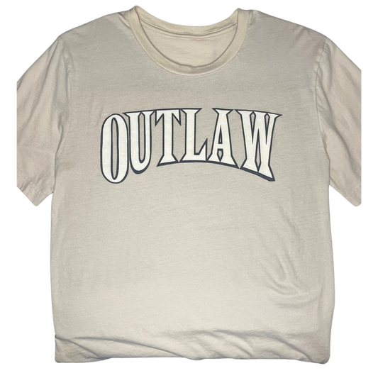 Outlaw Logo - Cream