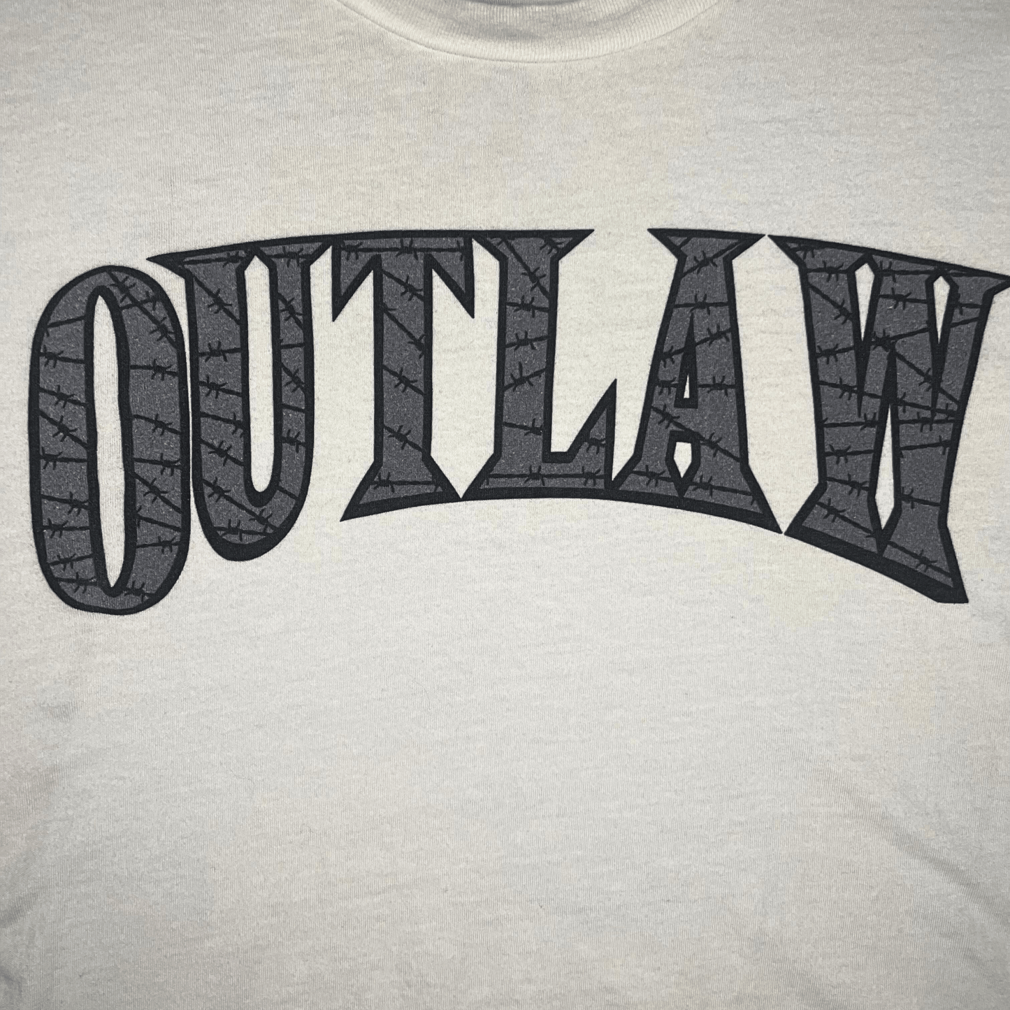 Outlaw Logo - White