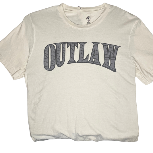 Outlaw Logo - White